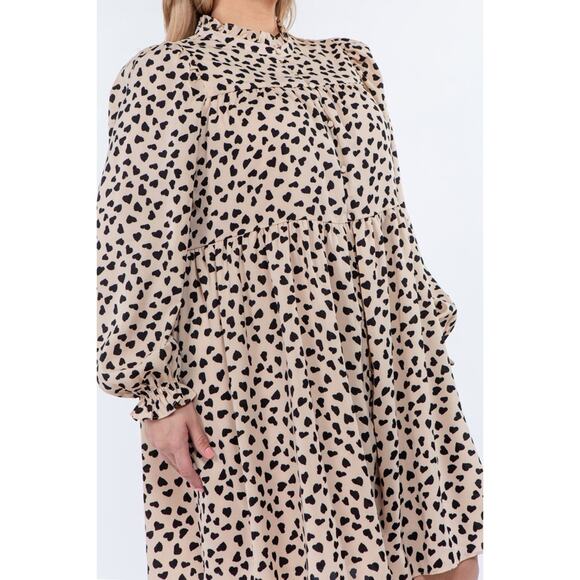 English Factory Dotted Button Detail Mini Dress 3X NWT - Picture 3 of 10